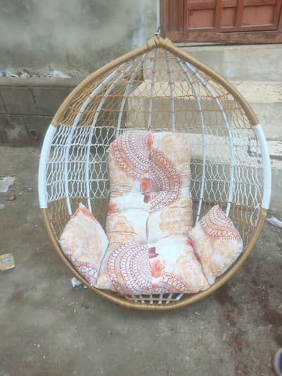 brand new swing egg jhole with cushions