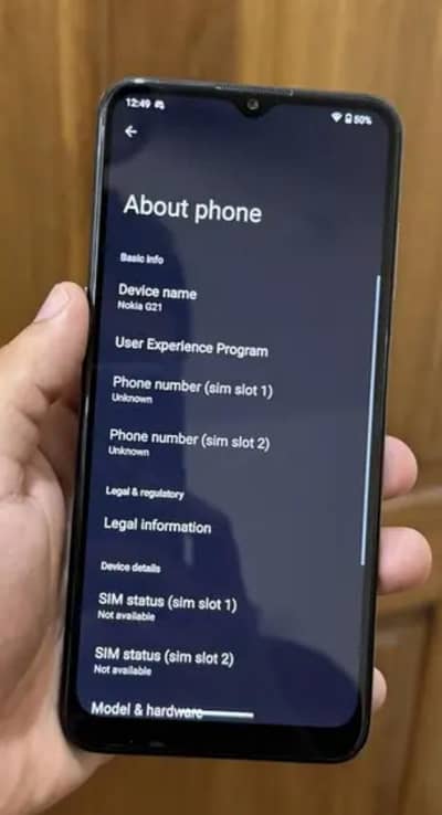 Nokia G21 with Original Box 4/128