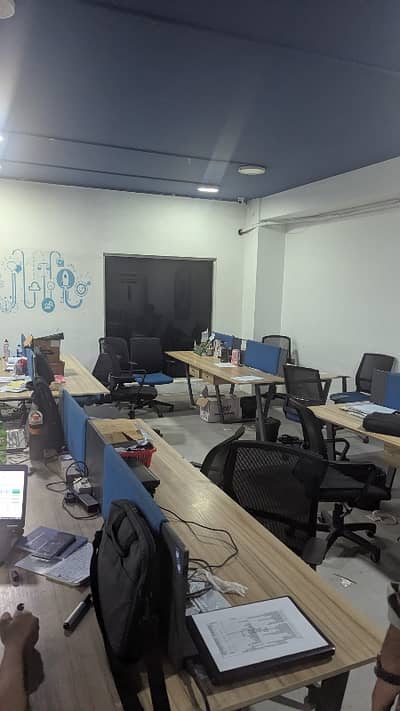 Corporate Floor Available For Rent In An Independent Building With Lift And Basement Parking