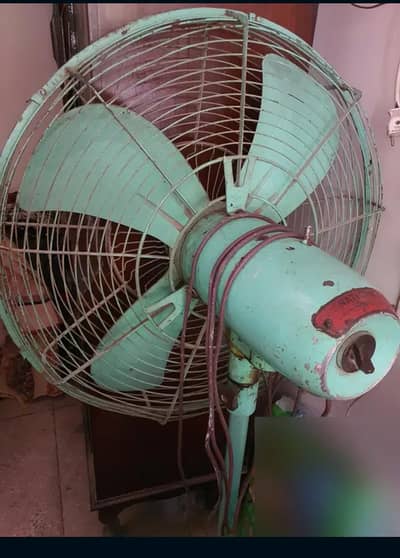 S Mohd Din Pedestal Fan vintage