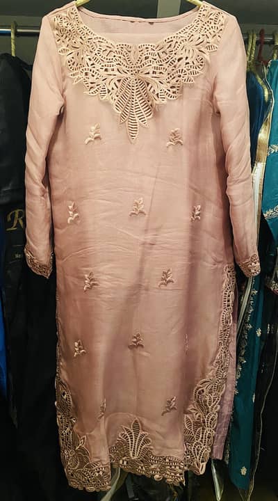 CutWork Embroidery 3 piece outfit