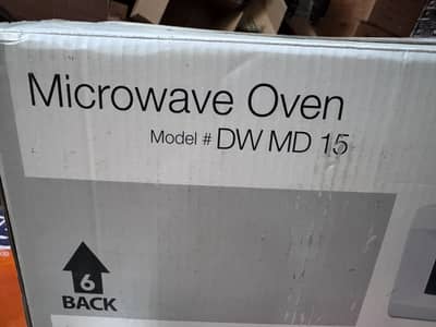 Microwave oven model # DW MD 15