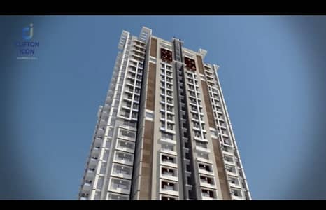 (APARTMENT FOR RESALE CLIFTON ICON) 4 BEDROOMS D/D 3200 SQ. FT WITH ALL MODERN AMENITIES POSSESSION WILL BE DELIVERED THE END OF 2K26