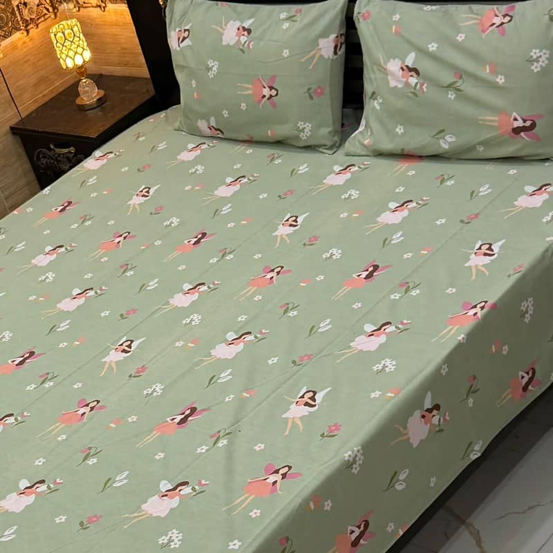 3 pcs bedsheet 4