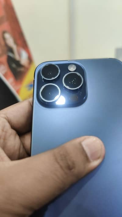 i phone 15 pro max official pta approved with box  water pack