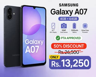 Samsung Mobile A07 5G ugrent sell