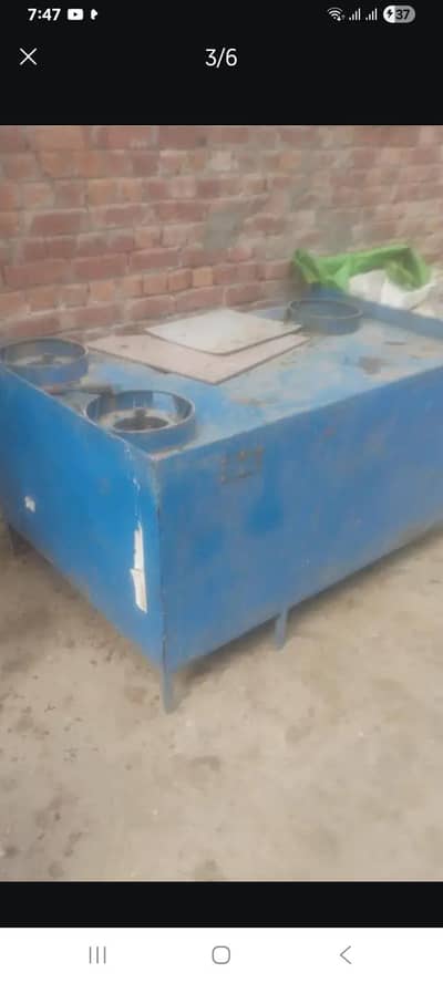 front cooking counter for 25000