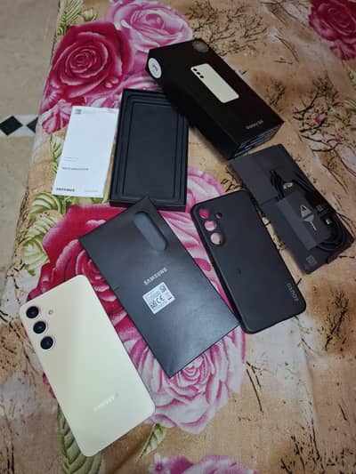 Samsung Galaxy S24 Officially PTA Approved 256Gb Complete Box.