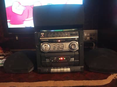 orignal japani amplifier with speakers