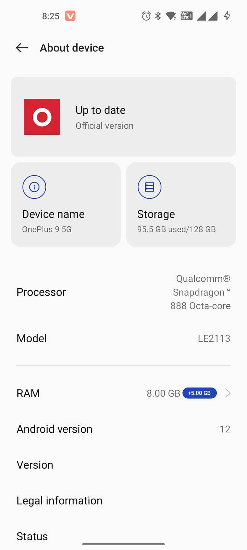 oneplus 9 5G 1
