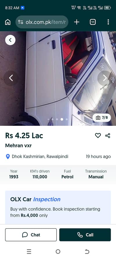 Suzuki Mehran VXR 1998