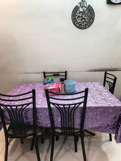 daining table 6 chair's