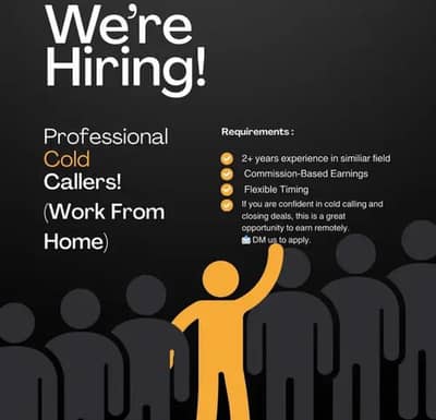 Marketing, Sales, from home