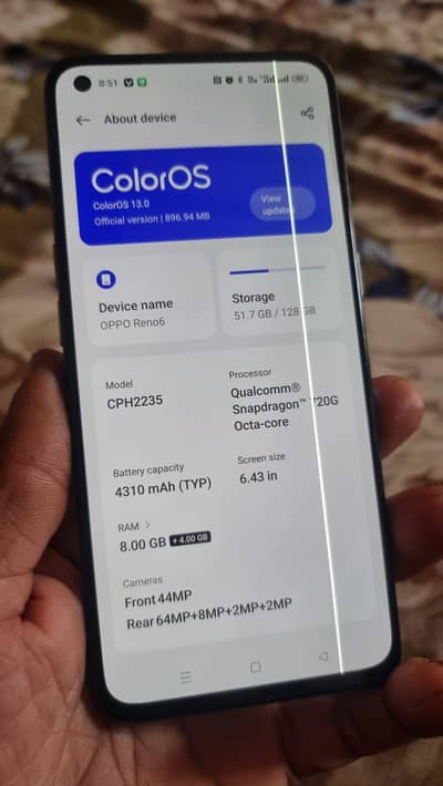 Reno6 no open repair