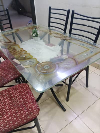 Dining table ( 6 chair )