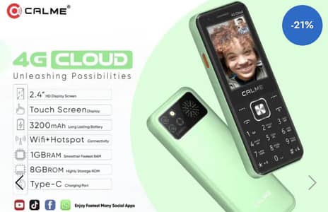 calme 4g cloud 1/8 box charjer