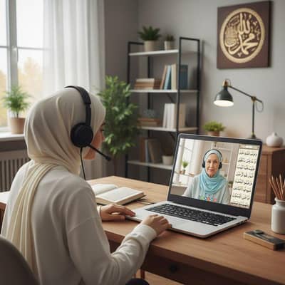 Female Quran tutor Tafseer Tutor school Teacher Qaria alima hafiza