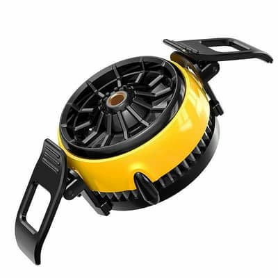 Mobile Phone Cooler with Temp Display Multicolor ABS