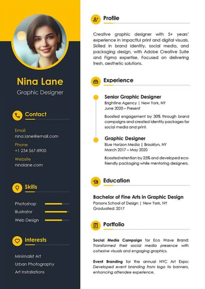 CV Design and Logo design