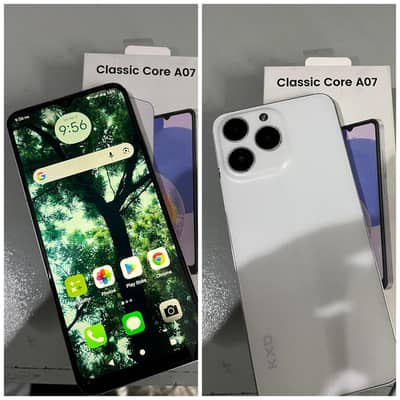 KXD Classic Core A07 4/64gb with complete Box one hand used l