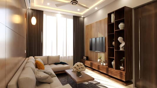 1 Bed Furnished Apartment | Gulberg III | 30% Booking | Prime Location | MM Alam Road