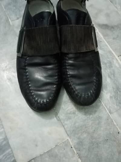 pure leather Ortho sole shoes