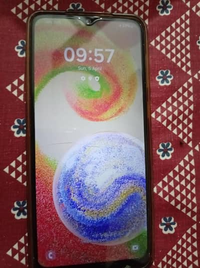 SAMSUNG A04, 4/64, SLIGHTLY USED, original charger, boxno fault