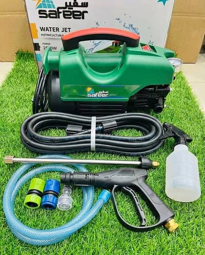Safeer Pressure Washer 2500W/150Bar Induction Coper Motor With Waranty