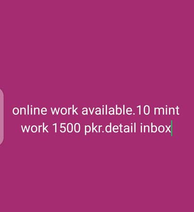 online jobs available without invstmnt