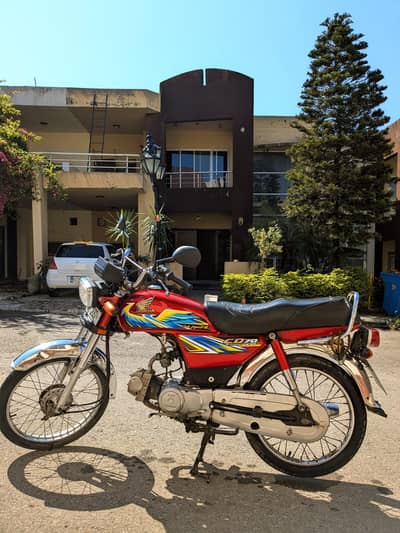 Honda CD 70 2021 model first owner genuine bike