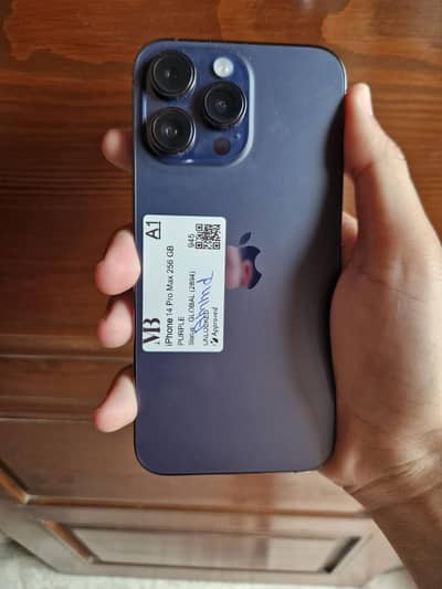 14 pro max 256gb  pta