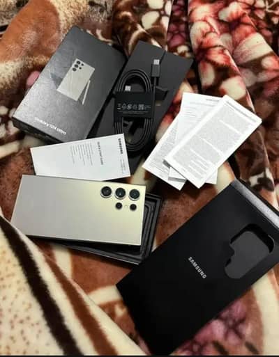 Samsung Galaxy s24 Ultra 12 512 Complete Box Urgent Sale Wtp No