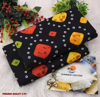 unstitched printed lawn suit