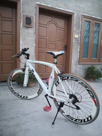 Imported Fully Alluminium Hybrid Bike for Fat Loss.