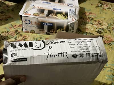 ROPE LIGHT AVAILABLE FOR SALE and one coil of cable 7-36