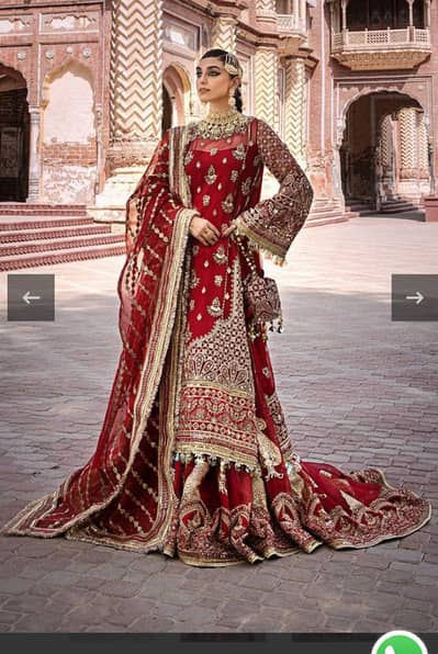 MNR(mohsin naveed ranjha) bridal lehnga