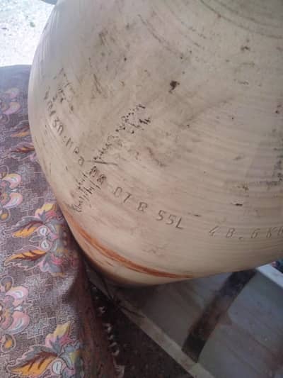 CNG kit fitting and cylinder 55L