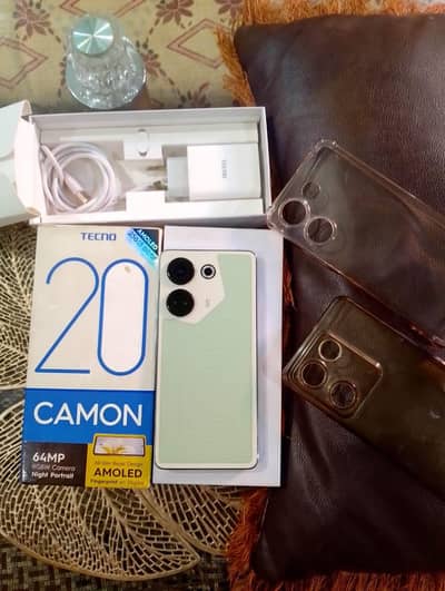 TECNO CAMON 20/ 8/256/ OFFICIAL PTA APPROVED