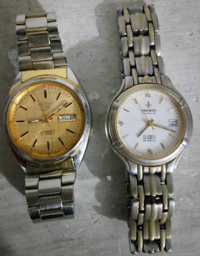 seiko brand and pronto brand jewels watches 21 and 25 automatic