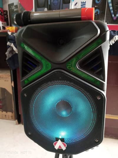 Audionic MH 810 bluetooth With Mic Stand 8 inch single speaker