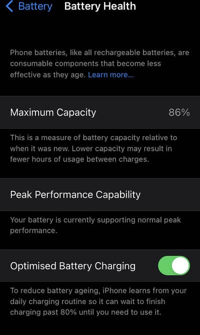 iPhone 7 – 32GB – White – Battery 86% – Non-PTA