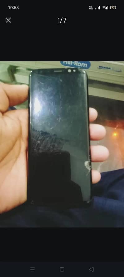 Samsung s8 panil khrab hai. Baki ok hai panil change ho ga pta proof