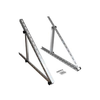 2x solar panels stand