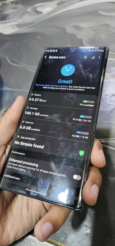 Galaxy note 10 plus (12/256)