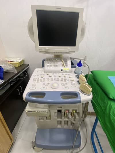 Ultrasound color doppler machine