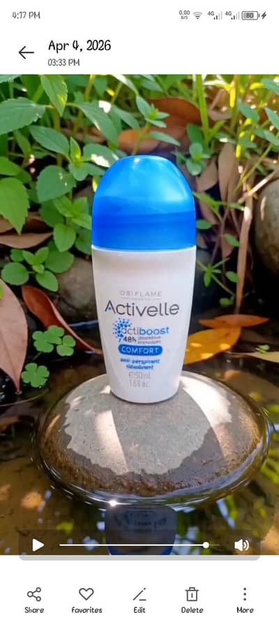Actievelle comfort deodorant