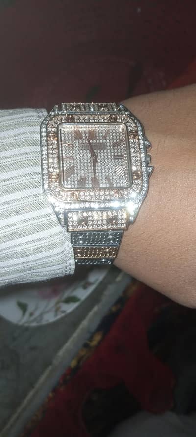 diamond watch  dial just 1300