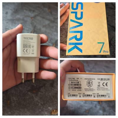 Tecno spark 7 pro condition 10/7