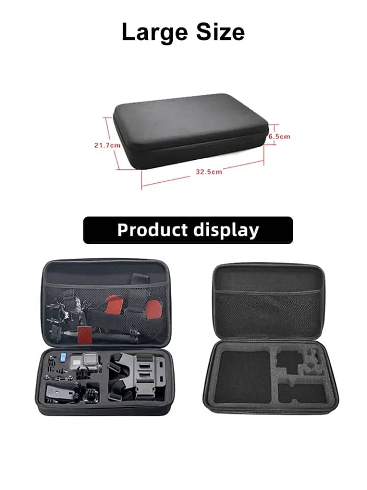 Gopro Carry Case Storage camera box Large size for all action camera ...