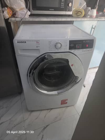 hoover dynamic next washing machine  8kg spairs or repair